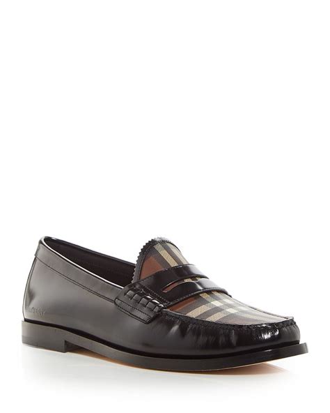 burberry mens loafers